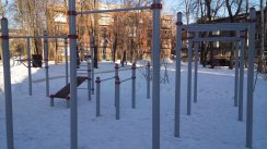 Площадка для воркаута в городе Пушкино №5352 Маленькая Хомуты фото
